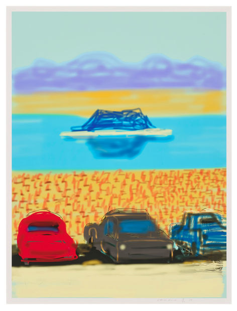 Hockney Yosemite Suite No.17