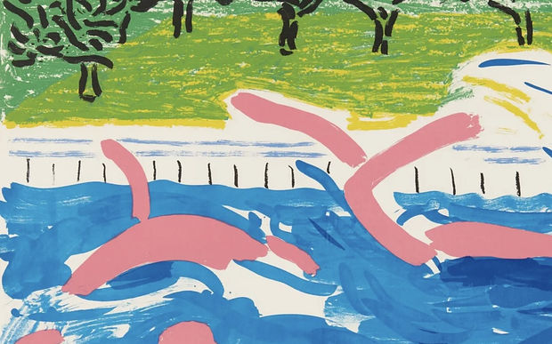 David Hockney Afternoon Swimming