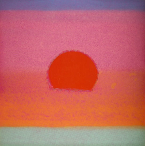 Andy Warhol Sunset portoflio print