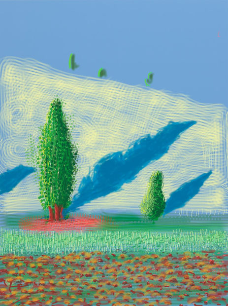 Hockney Yosemite Suite No.10