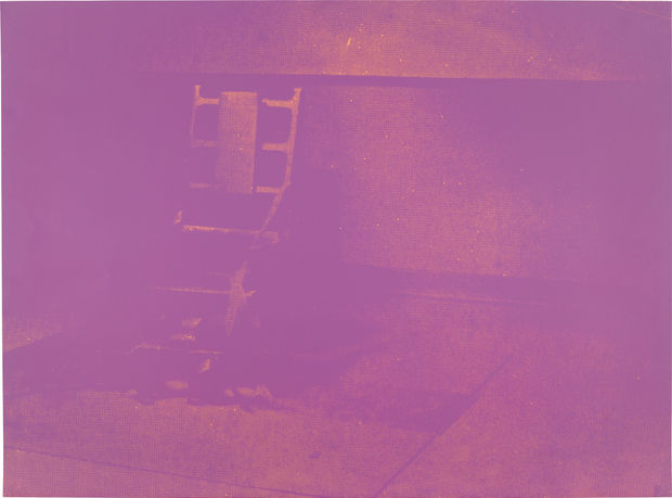 warhol electric chair for sale