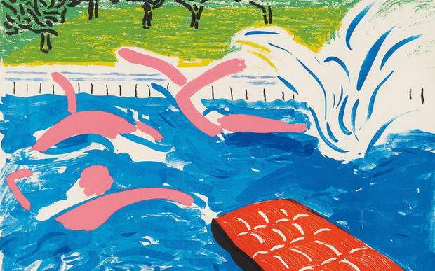 David Hockney Afternoon Swimming