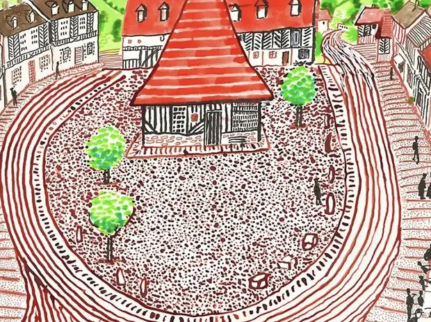 Beuvron-en-Auge Panorama