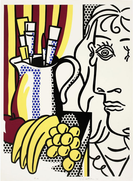 ROY LICHTENSTEIN STILL LIFE WITH PICASSO FOR SALE