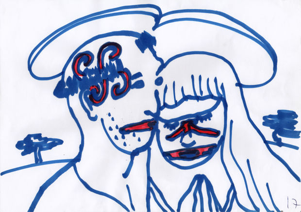 Priest Francisco went to the colonies to bless the Amerindians and grant the pious sacrament of baptism onto the godless...