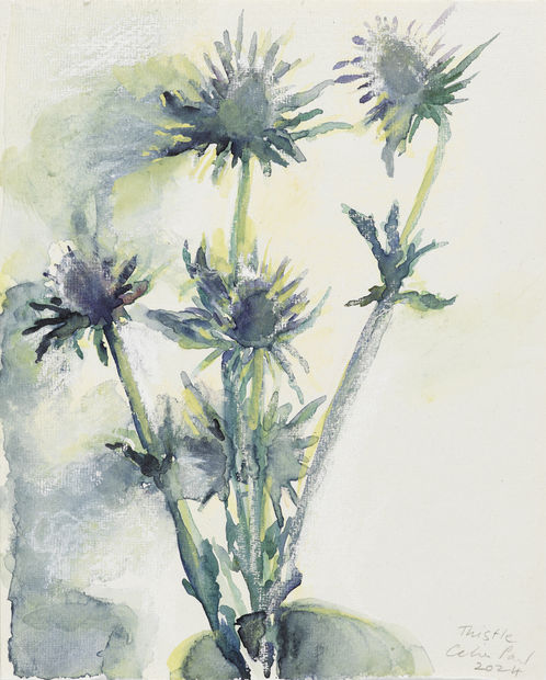 The works on paper I make in the studio are on a larger scale and rarely form the bases of...