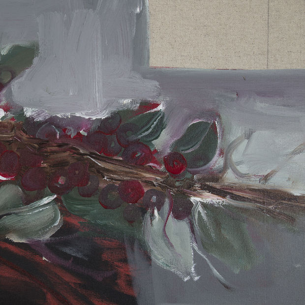 Fruto de pinceladas &aacute;geis, largas e movimentadas, suas pinturas se imp&otilde;em como uma reflex&atilde;o sobre identidade e representa&ccedil;&atilde;o. Nas obras...