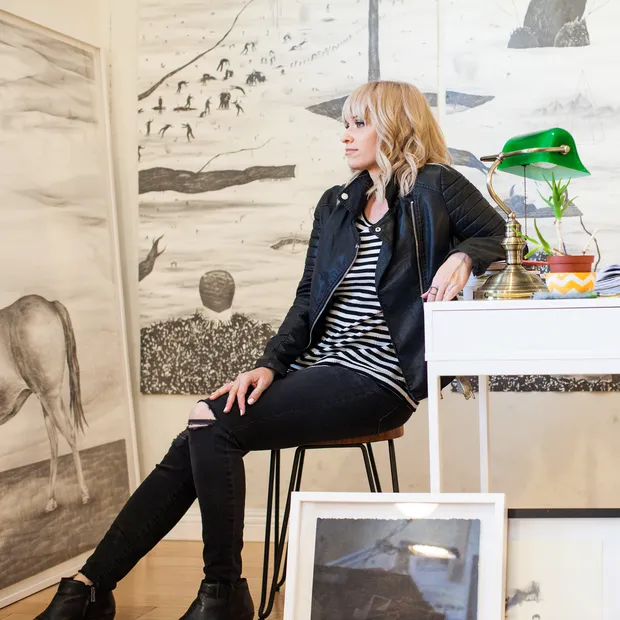 ROBYN O'NEIL (b. 1977) was honored with a mid-career retrospective, WE, THE MASSES, at the Modern Art Museum of Fort...