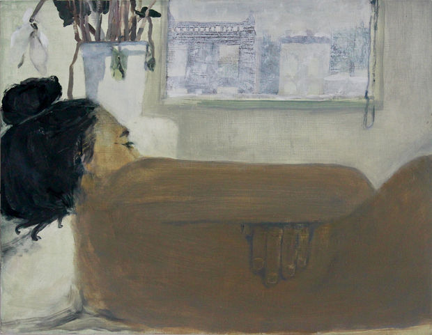 These paintings are an ode to the ordinary interiors and objects that have taken on dizzying and distorted meanings in...