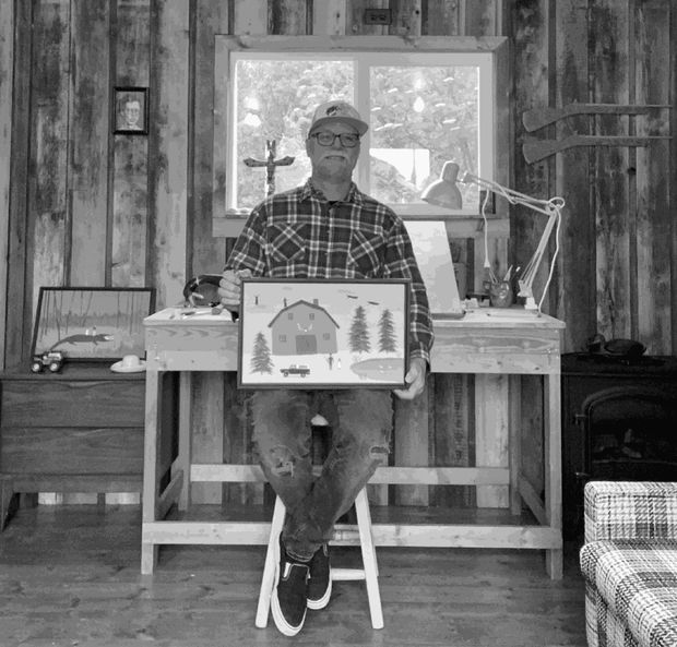 MARC ETHERINGTON B. 1973 Lives and works in Devon, Alberta, Canada. Marc Etherington's past solo exhibitions include Hugo Michell (South...