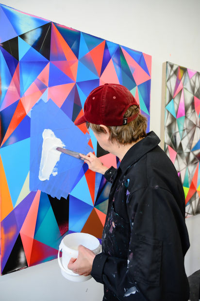 ''My focus is on finding a language that functions for everyone,' says Finley. Thus, his pictures grant viewers the freedom...