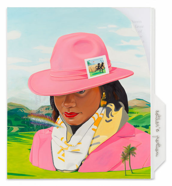 'The desire to assimilate &mdash; to blend into American spaces &mdash; resonates with the artist; accordingly, in his work, he...