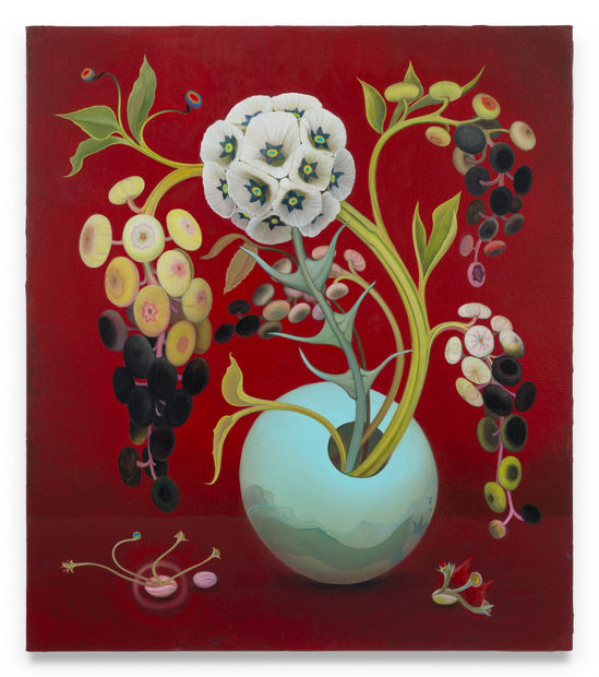 'Essenhigh&rsquo;s paintings revel in a somnambulist dynamism that sweeps the viewer through moody forests and indoor cafes in which alien...