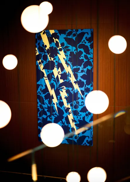 Descending Painting 'Karahana', Acrylic on canvas mounted on panel | 240.0 x 120.0 cm | 2025