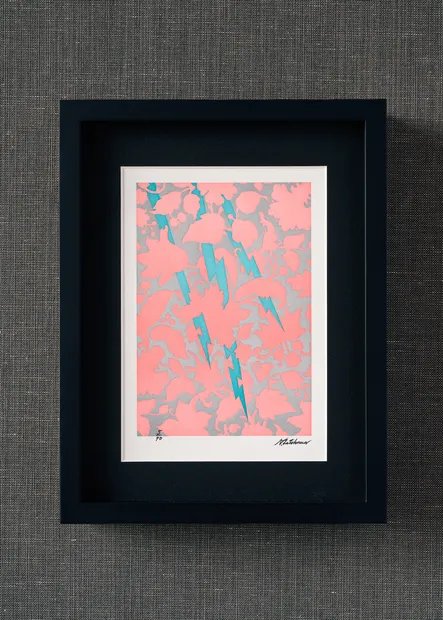 Descending Painting, Edition of Letterpress Printing