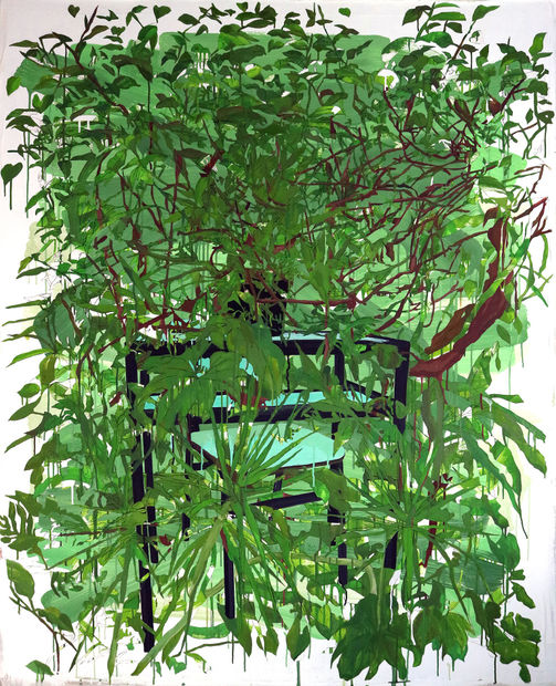 &ldquo;Mata', 2023 acr&iacute;lica sobre tela acrylic on canvas 160 x 125 cm 63 x 50 in View more details