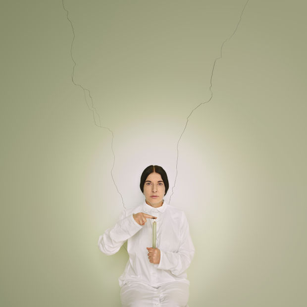 M A R I N A A B R A M O V I C &ldquo;Artist Portrait with A Candle...