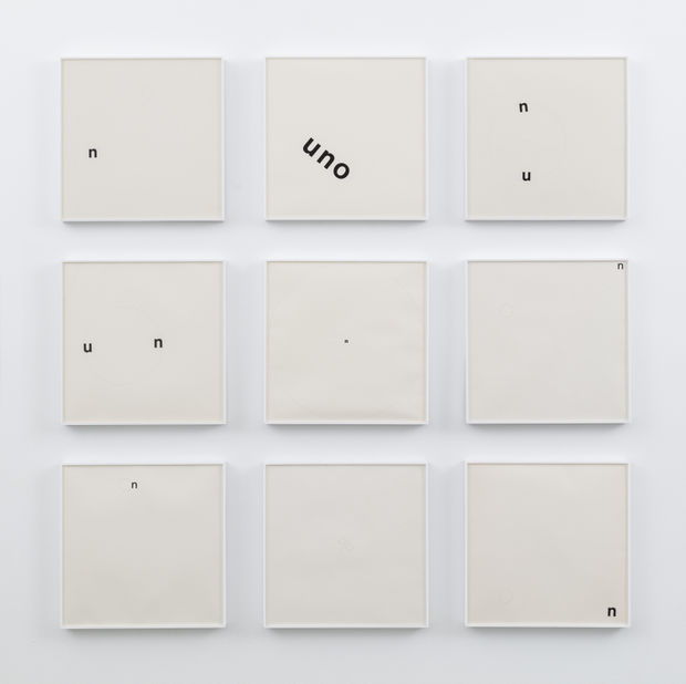 M I R A S C H E N D E L Sem t&iacute;tulo | Untitled, c. 1971 letraset e...