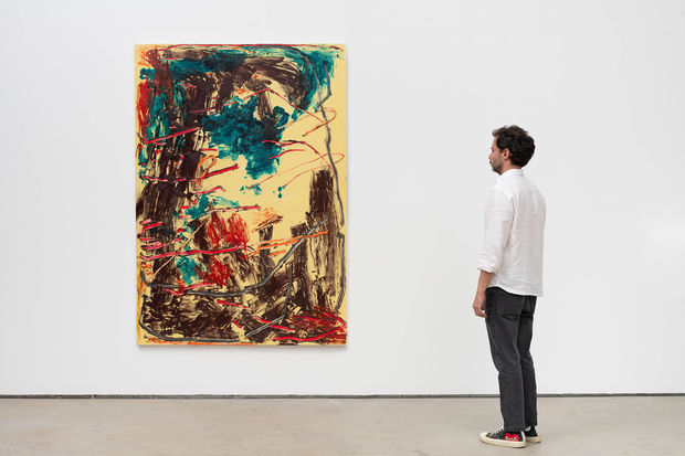 R A F A E L C A R N E I R O &ldquo;Piscina&rdquo;, 2024 &oacute;leo sobre tela oil...