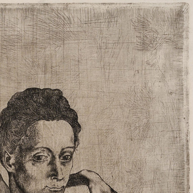 Picasso made Le repas frugal after settling in Paris at a time when his financial situation was troubling. Probably encouraged...