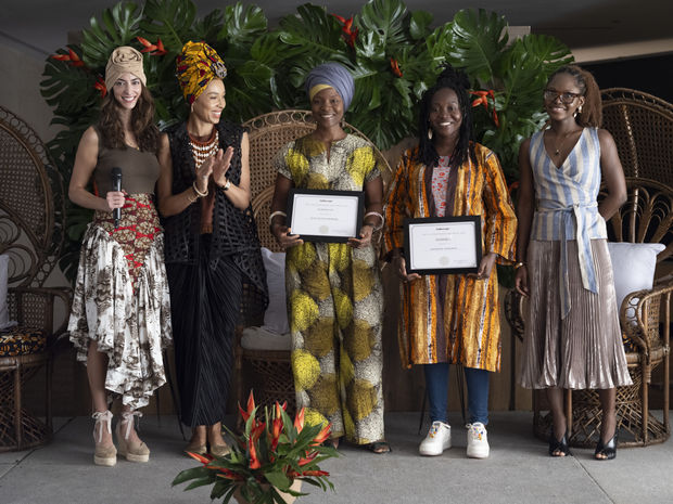 'Listening and working closely with our local community, we have identified a need to support particularly women artists in Ghana....