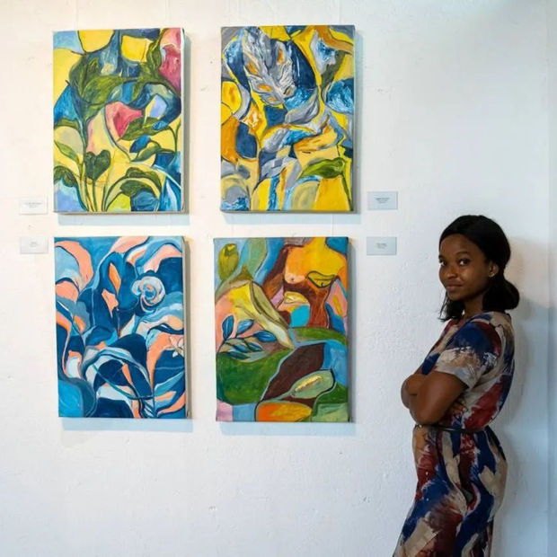 NAOMI AMEVINYA SECOND RUNNER UP Naomi Amevinya lives and works in Accra and Mampong Akwapem. She has a background in...