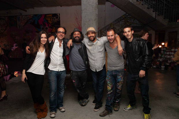 Art Show Miami 2010 with the original Team During Art Basel