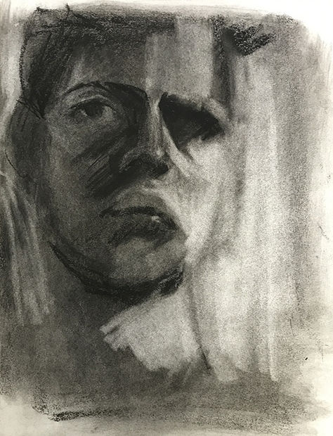 JG: In my work there is a dialect between the figures and the landscape. I enjoy playing with the ambiguity...