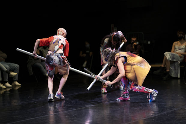 JF: Working in group pieces with Alex, or with Pan Daijing at Tate for example, I’ve been blessed to collaborate...