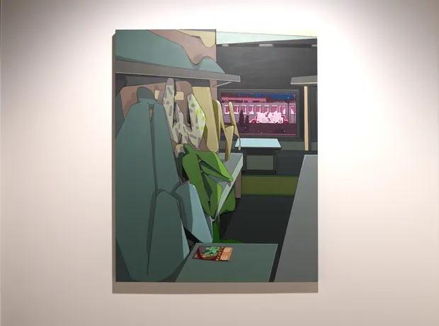 The show brings together works in which the artist addresses the viewer by creating a special language of signs and...