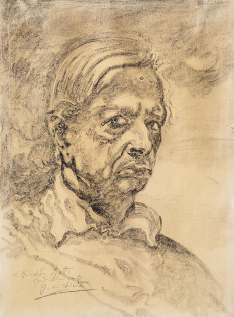 GIORGIO DE CHIRICO, Self-portrait, 1949-50