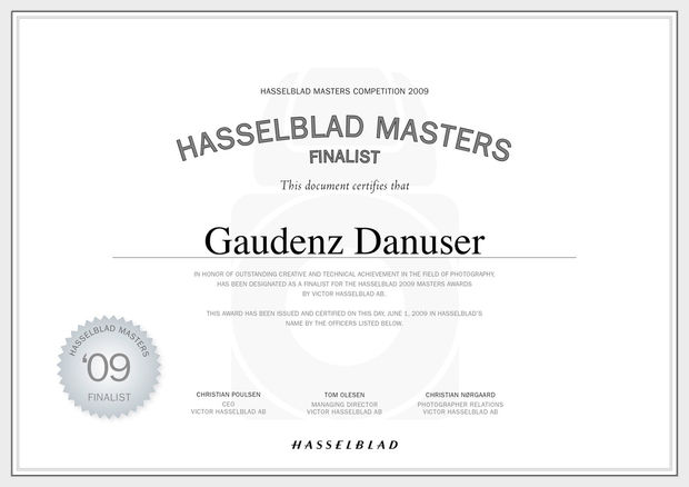 Hasselblad Master 2009, Finalist