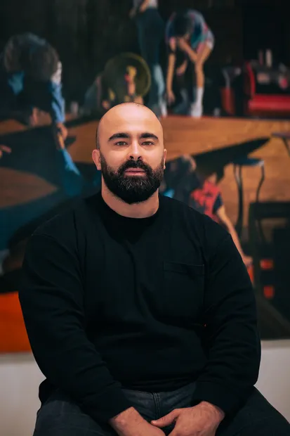 MOHAMED SA&Iuml;D CHAIR WAS BORN IN 1989. HE LIVES AND WORKS IN TANGIER, MOROCCO. A self-taught artist, Mohamed Sa&iuml;d Chair...