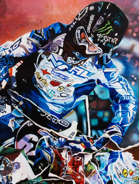 Thor, 2008, emerges as a unique blend of Morley's Super-realism and Neo- expressionist styles - a testament to artist's continually...