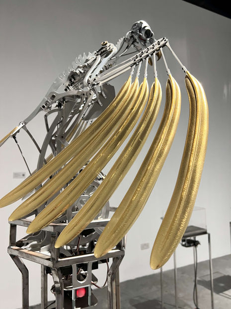 The Nerve Rack (2019) was originally site-specific for the former Ushu Seminary in County Durham. A life-size mechanical eagle was...