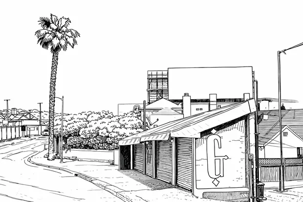 Galerie on Sunset, Restaurant & Newsstand