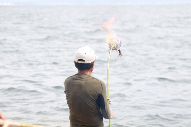 The baskets are handmade by a mastercraft woman in the art of &ldquo;Khos&rdquo;, palm weaving in Saudi Arabia. The basket...