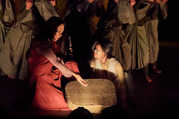 Visual aesthetics include costume design, banners, make-up and jewellery which take inspiration from the Nabateans and traditional geometric motifs to...