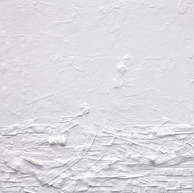 Paul Ecke, WHITE WATER MEETS NIGHT WATER