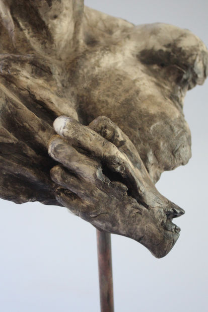 Q: Would you say that your sculptures are an endeavour to critique Western beauty standards? A: I think the emphasis...