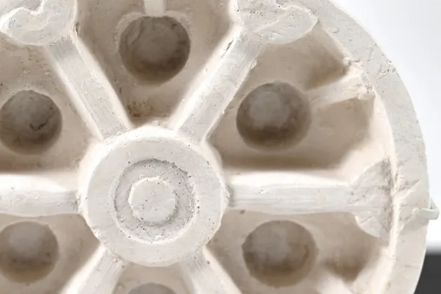 NEW IN THE ARCHIVE Eduardo Paolozzi Untitled (Cogs) This mantelpiece features four of Paolozzi's famous plaster pieces, with each unique...