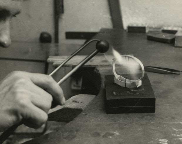 Wiwen Nilsson’s workshop, 1953.