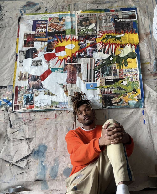 'For me my inspiration comes from curiosity of how to express myself. How can I get my point across in...