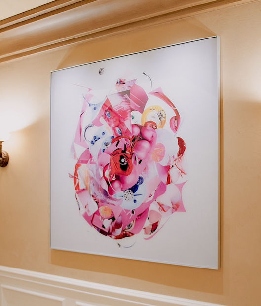 'Our world is changing and by having the work of deconstruction then reconstruction, I follow the evolution of our civilization.'...