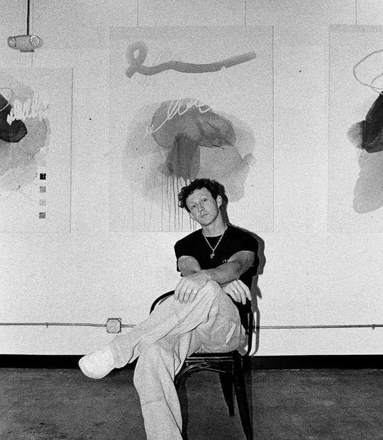 'My whole life I was the surfer/athlete and all of a sudden I picked up art. A new me was...