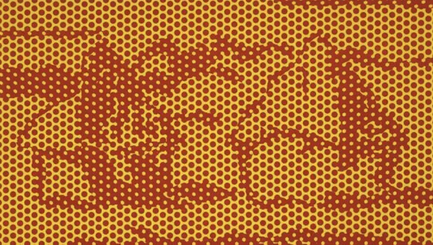 Haystack #6, State III, 1969 lithograph by Roy Lichtenstein
