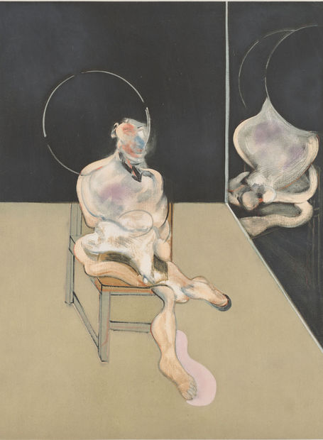 Seated Figure 1983 byt Francis Bacon