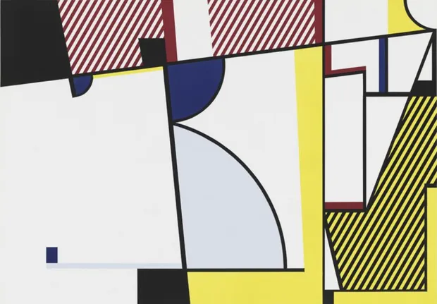 Bull V, 1973 is a lithograph, screenprint and linecut by Roy Lichtenstein from his Bull Profile series depicting an abstract bull