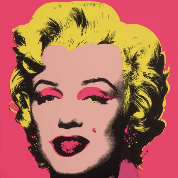 Andy Warhol Marilyn Monroe F. & S. II.31 1967 screenprint yellow hair pink background signed edition of 250 Pop Art print