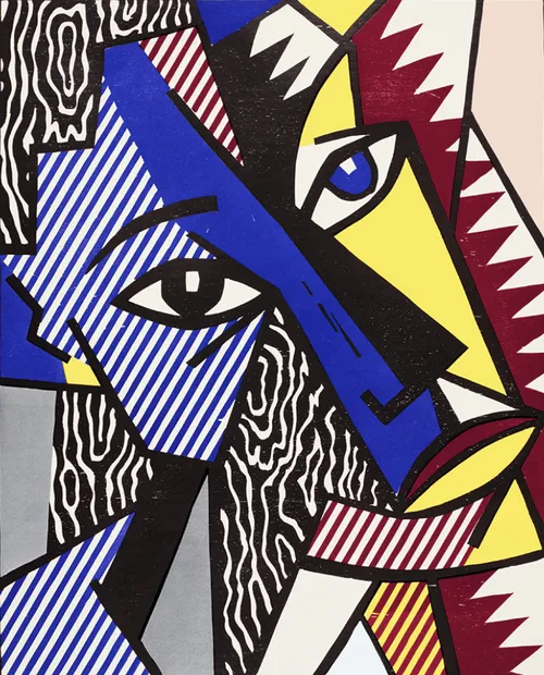BACK TO: ROY LICHTENSTEIN PRINTS AND MULTIPLES Roy Lichtenstein turned to German Expressionism after a 1978 visit to the Robert...